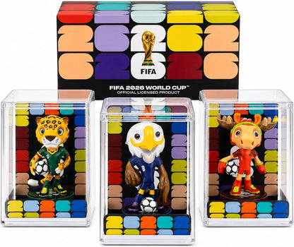 FIFA Official Licensed World Cup 2026 10.3" Display Statue, Custom Laser Engraved Text & Logo with Acrylic Dome, Personalized Gift for Soccer Fans & Collectors (5 inch)