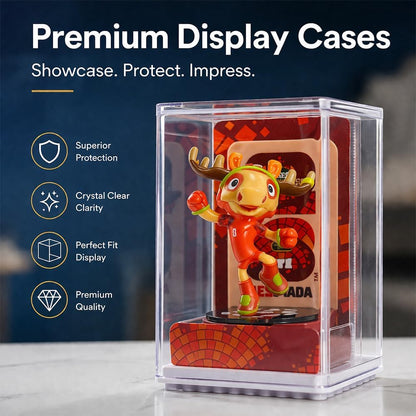 Official World Cup 2026 Merchandise Mascot Figurines Set, Limited Edition World Cup Merch Souvenirs, 3Pack Collectible Soccer Statues in Display Case, Football Fan Gift & World Cup Memorabilia (6cm-A)