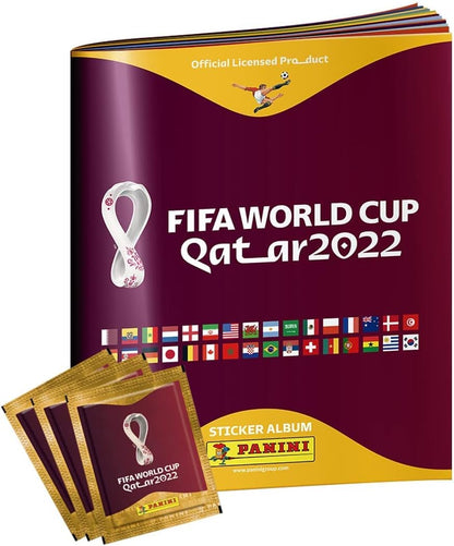 PANINI FIFA WORLD CUP QATAR 2022 STICKER BOX (50 packs x 5 stickers)