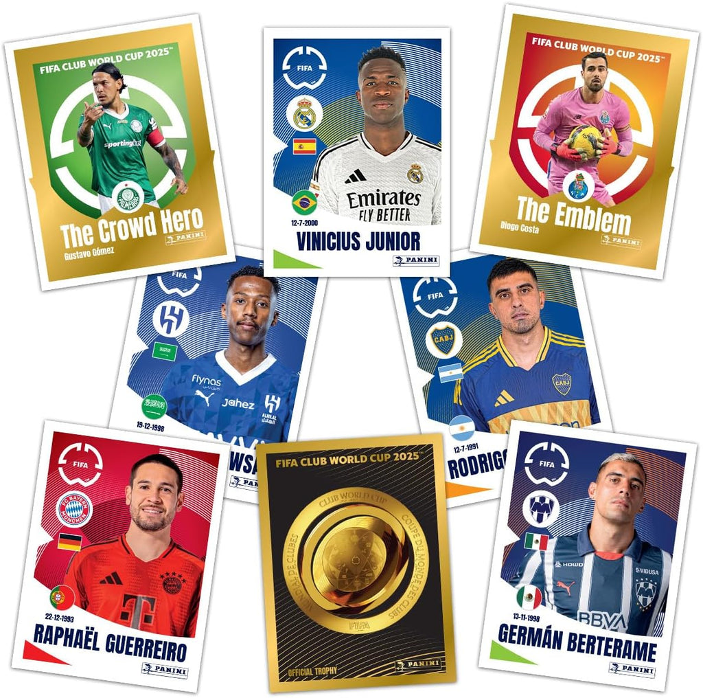 Panini FIFA Club World Cup 2025 Sticker Collection (Box of 50 Bags)