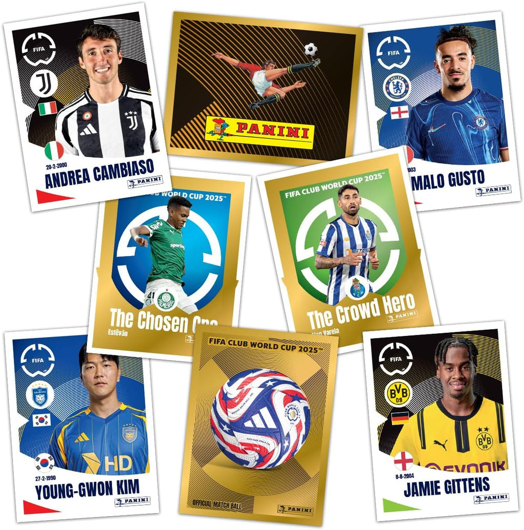 Panini FIFA Club World Cup 2025 Sticker Collection (Box of 50 Bags)