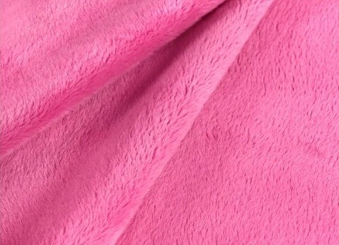 Slinky Minky Solids Flamingo 60" BTY
